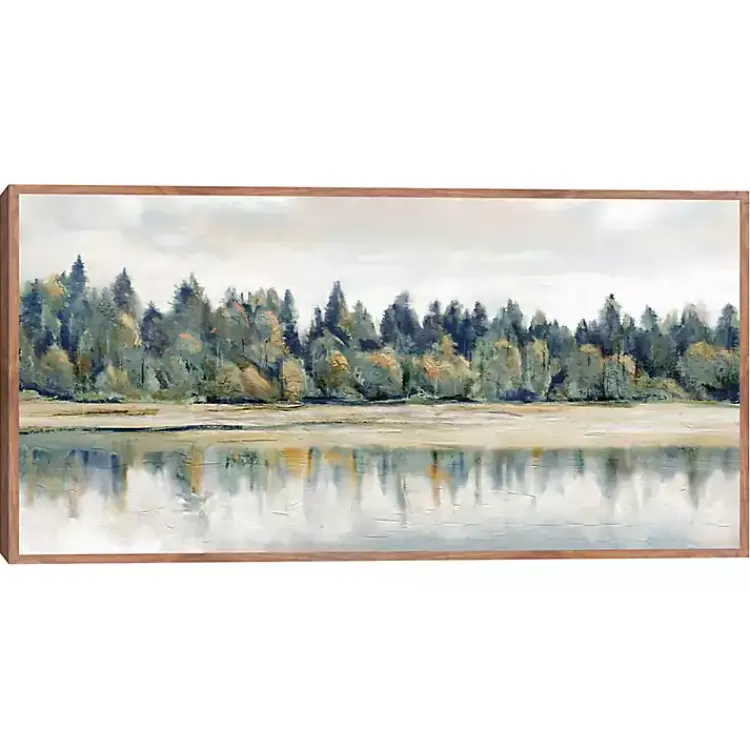 Canvas Art-Kirklands Home Quiet Reflections Framed Canvas Art Print