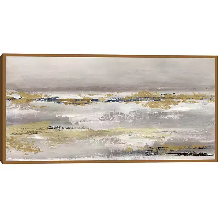 Canvas Art-Kirklands Home Golden Fog Framed Canvas Art Print Multi