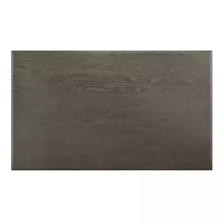 Dining Tables-Kirklands Home Gray and White Two-Toned Wood Dining Table