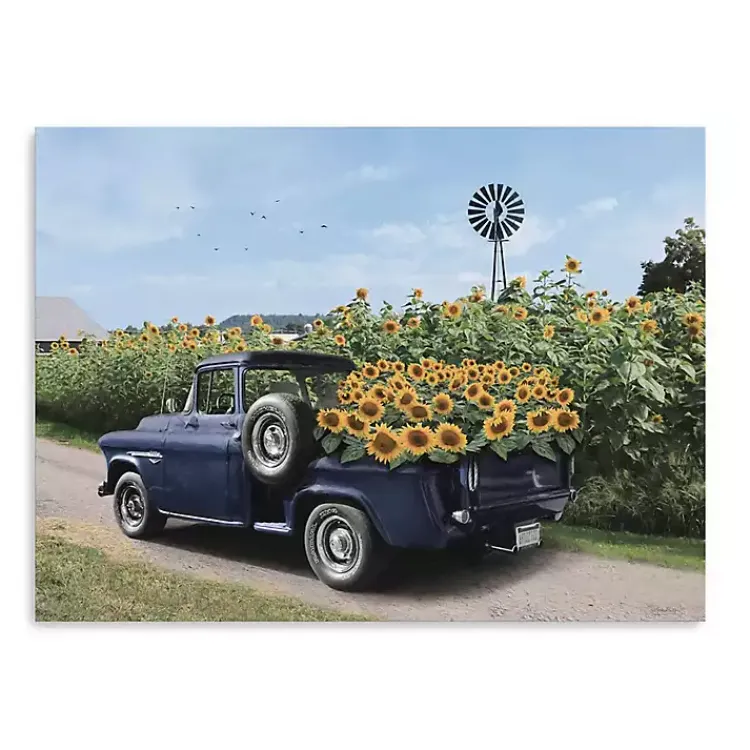Canvas Art-Kirklands Home Sunflower Days Canvas Art Print, 24x18 in.