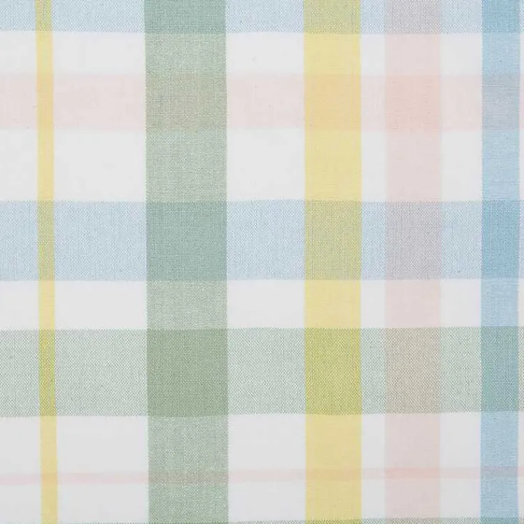 Table Linens-Kirklands Home Sweet Spring Plaid Tablecloth, 52 in. Multi