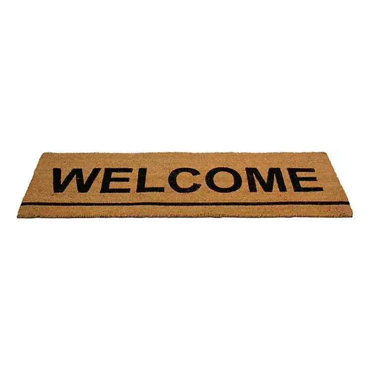 Doormats-Kirklands Home Natural Coir Welcome Doormat