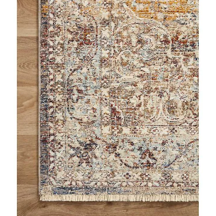 Area Rugs-Kirklands Home Warm Neutral Lucca Area Rug, 6x9