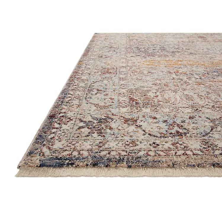 Area Rugs-Kirklands Home Warm Neutral Lucca Area Rug, 7x10