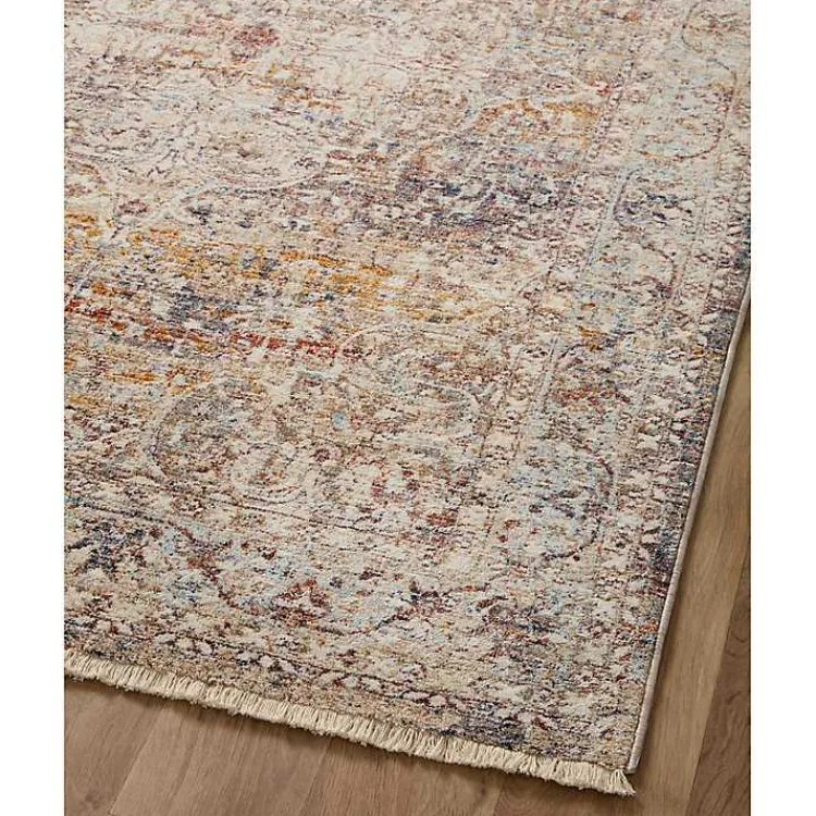 Area Rugs-Kirklands Home Warm Neutral Lucca Area Rug, 7x10