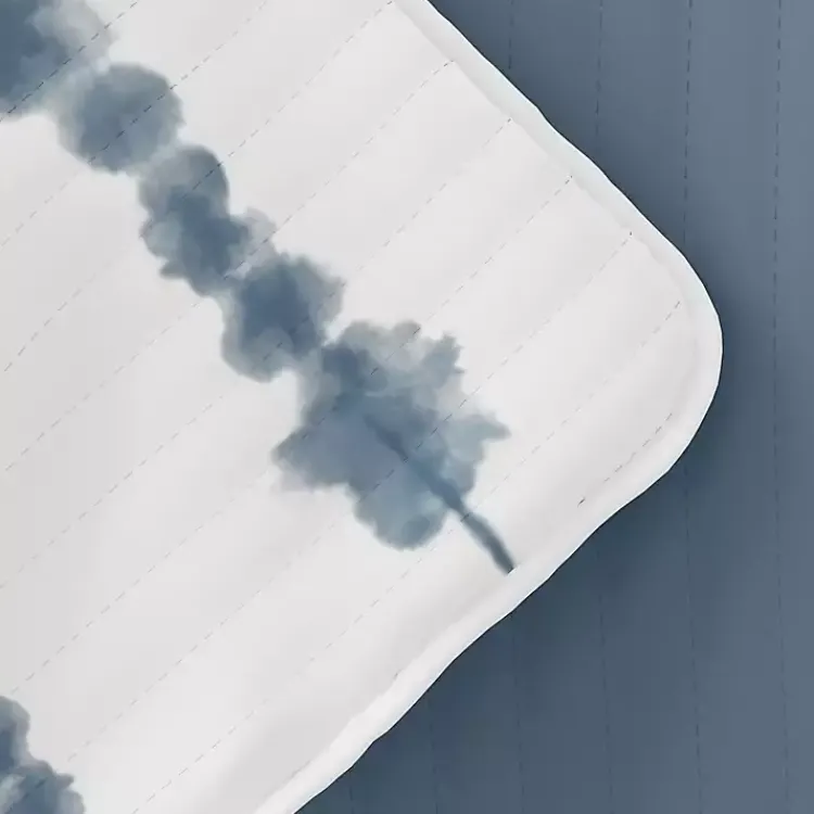 Quilts-Kirklands Home Blue Shibori Reversible 3-pc. Queen Quilt Set