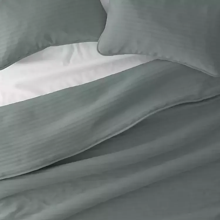 Quilts-Kirklands Home Stitched Stripes 2-pc. Twin Quilt Set Green