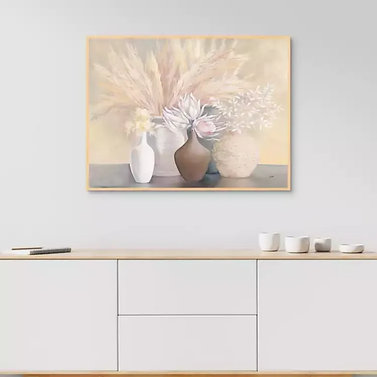 Canvas Art-Kirklands Home Gentle Still Life Framed Canvas Art Print