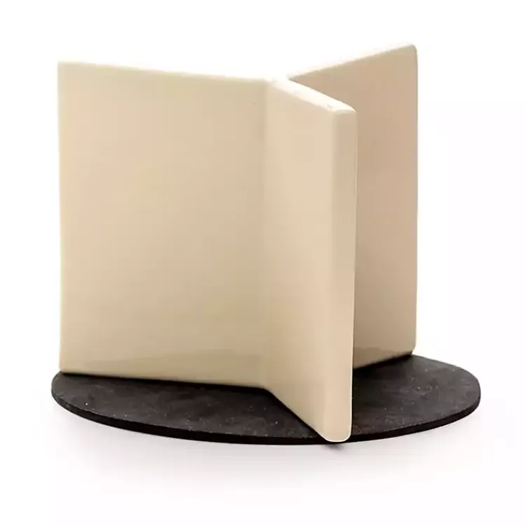 Kitchen Storage-Kirklands Home Ceramic Oversized Crock with Divider Black