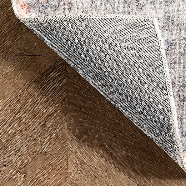 Area Rugs-Kirklands Home Bea Distressed Vintage Washable Area Rug, 8x10