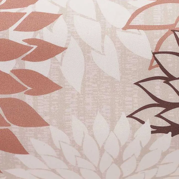 Outdoor Cushions & Pillows-Kirklands Home and Beige Floral Outdoor Bolster Pillow Pink