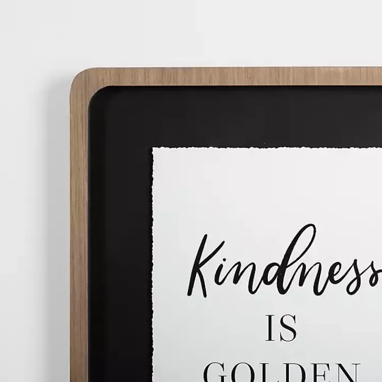 Wall Quotes & Signs-Kirklands Home Kindness is Golden Wall Plaque