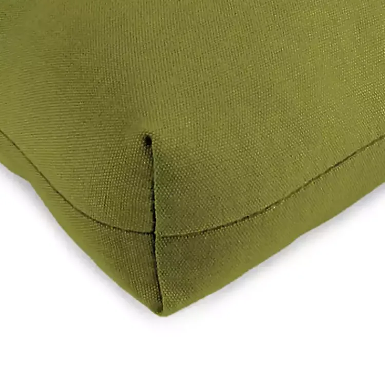 Outdoor Cushions & Pillows-Kirklands Home French Edge 3-pc. Outdoor Wicker Cushion Set Green