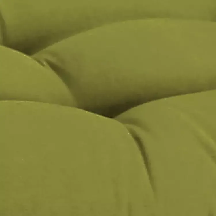 Outdoor Cushions & Pillows-Kirklands Home French Edge Outdoor Wicker Settee Cushion Green