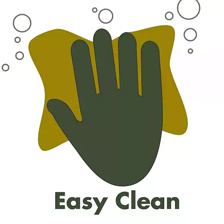 Outdoor Cushions & Pillows-Kirklands Home French Edge Outdoor Wicker Settee Cushion Green