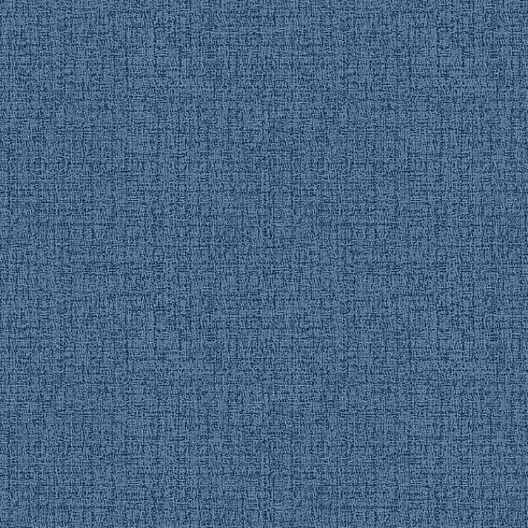 Outdoor Cushions & Pillows-Kirklands Home French Edge Outdoor Wicker Settee Cushion Blue