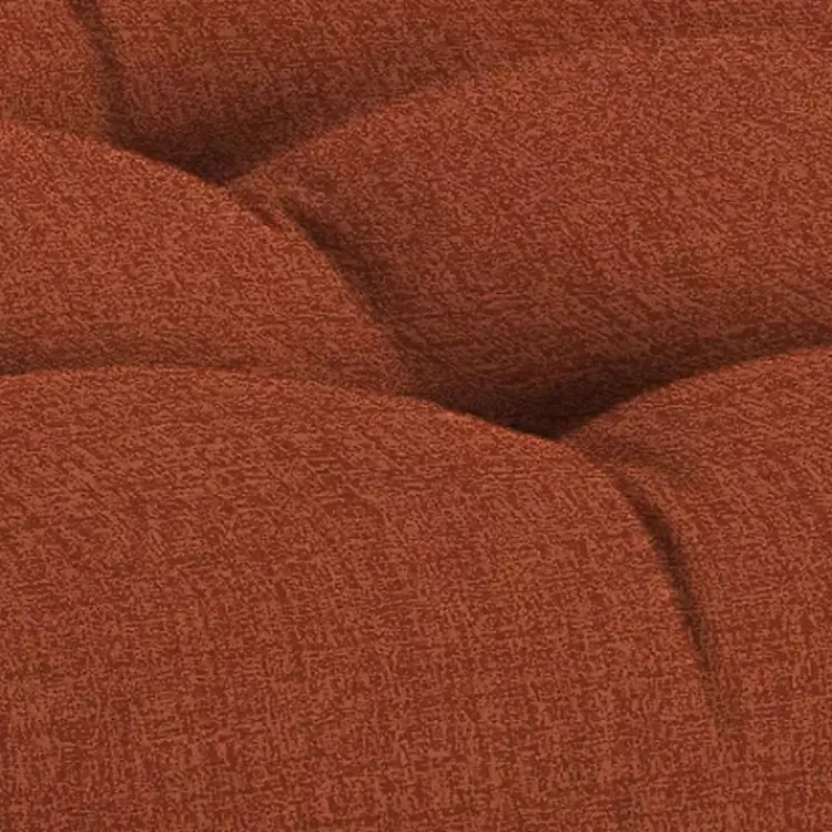 Outdoor Cushions & Pillows-Kirklands Home French Edge Outdoor Wicker Settee Cushion Red