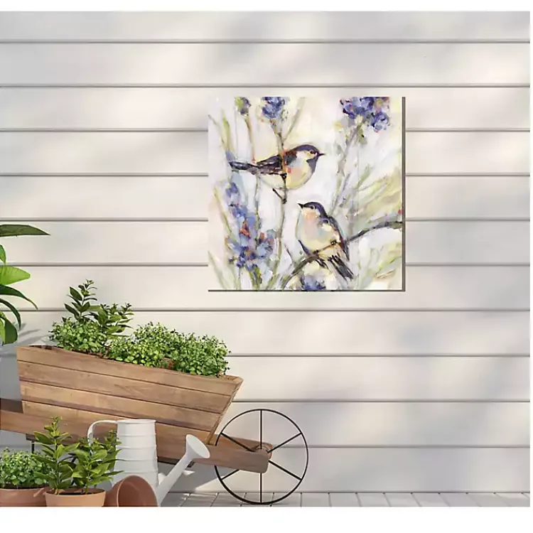 Outdoor Wall Decor-Kirklands Home Blue Meadow II Outdoor Canvas Art