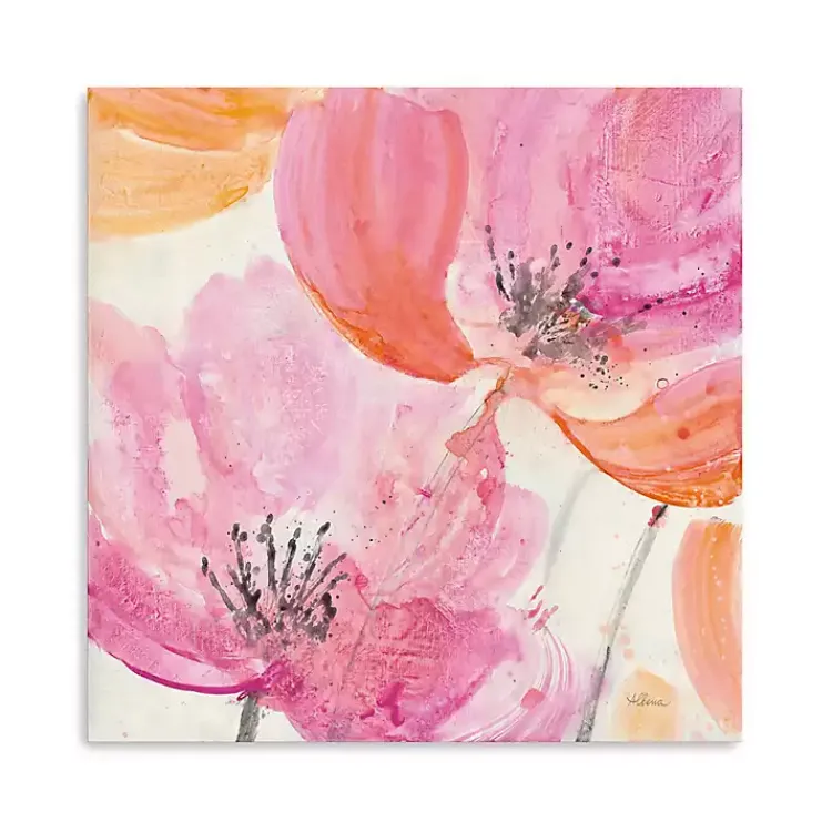 Canvas Art-Kirklands Home Joyous I Canvas Art Print Pink