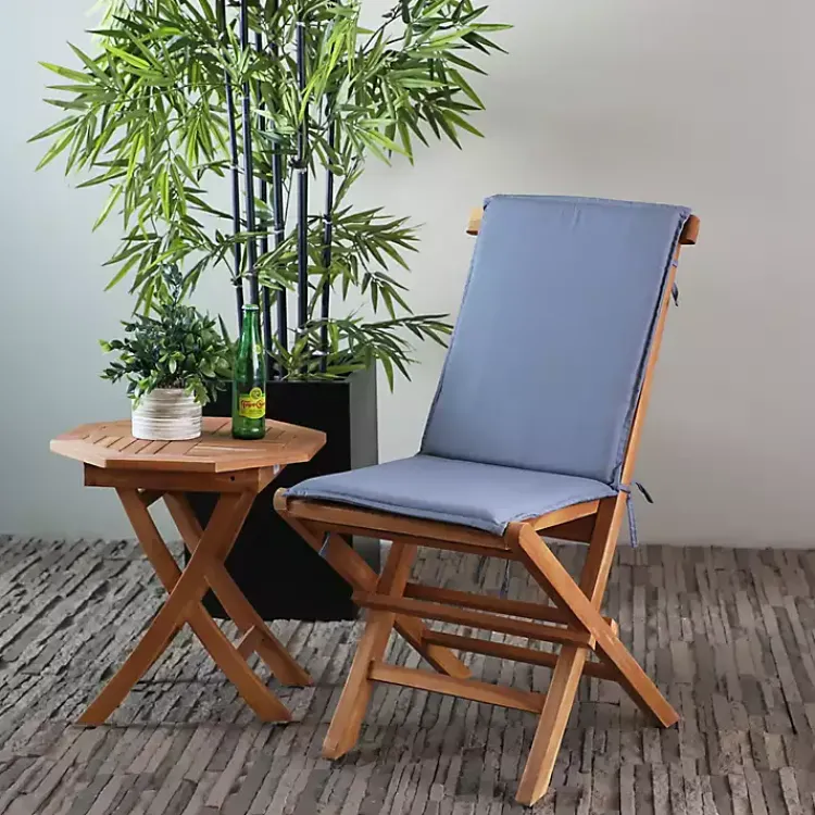 Outdoor Dining-Kirklands Home Wood Outdoor Folding Dining Chairs, Set of 2 Brown