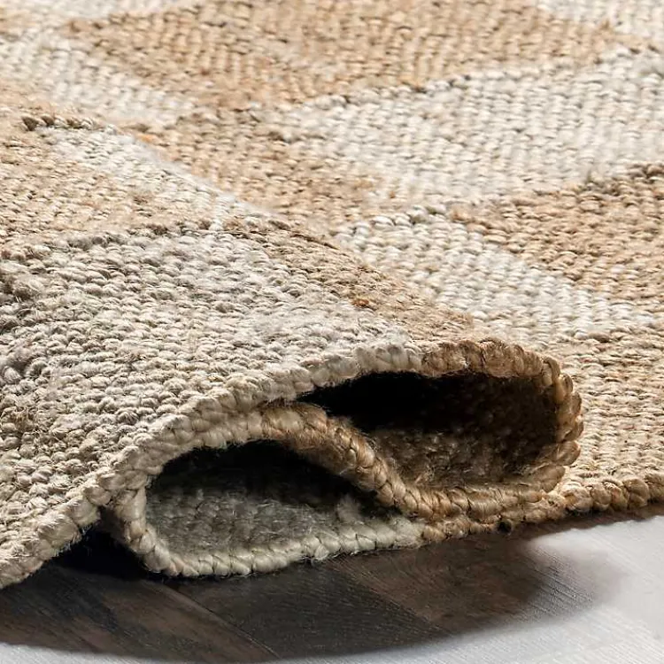 Area Rugs-Kirklands Home Checkered Jute Area Rug, 8x10