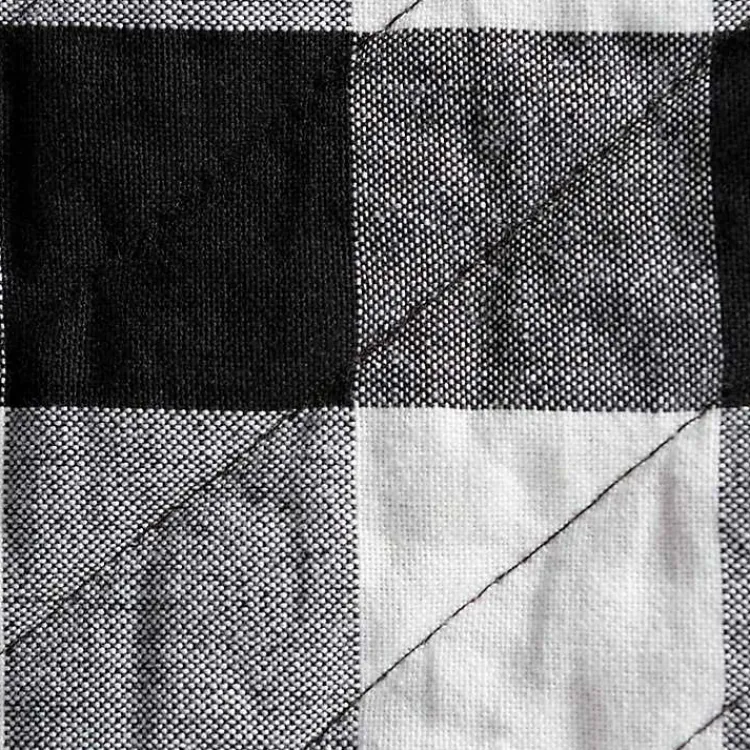 Kitchen Accessories-Kirklands Home Black Buffalo Check 3-pc. Potholder & Towel Set