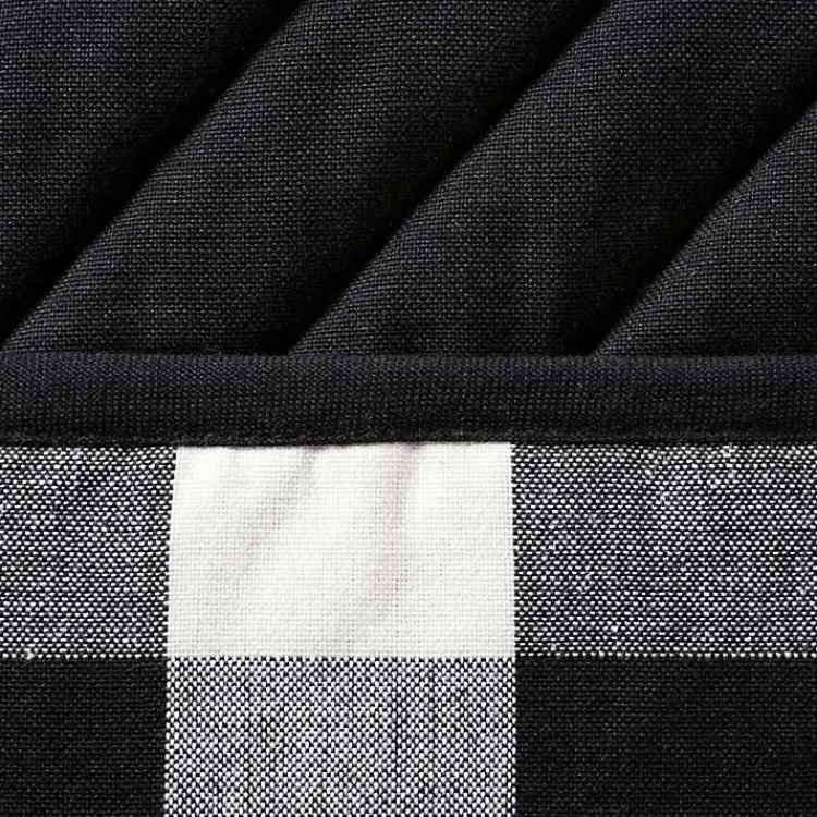 Kitchen Accessories-Kirklands Home Black Buffalo Check 3-pc. Potholder & Towel Set