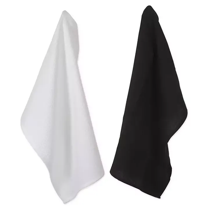 Kitchen Accessories-Kirklands Home Black Buffalo Check 3-pc. Potholder & Towel Set