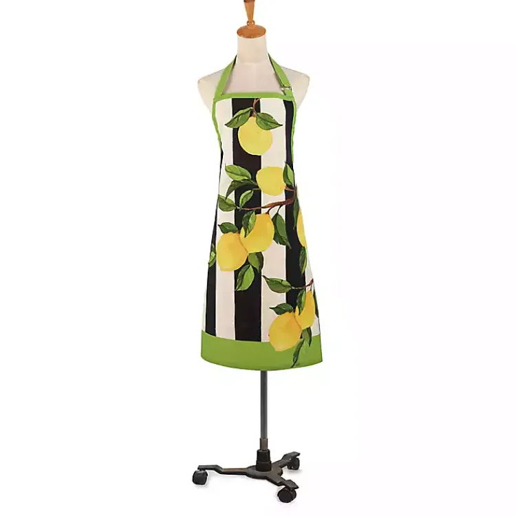 Kitchen Accessories-Kirklands Home Lemon Branch Apron