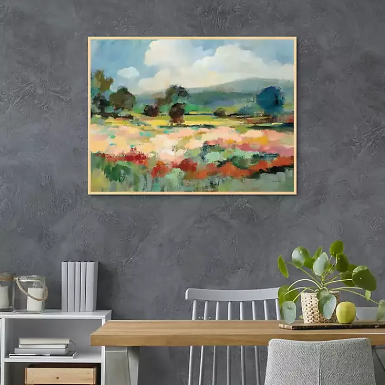 Canvas Art-Kirklands Home Before the Summer Rain Framed Canvas Art Print