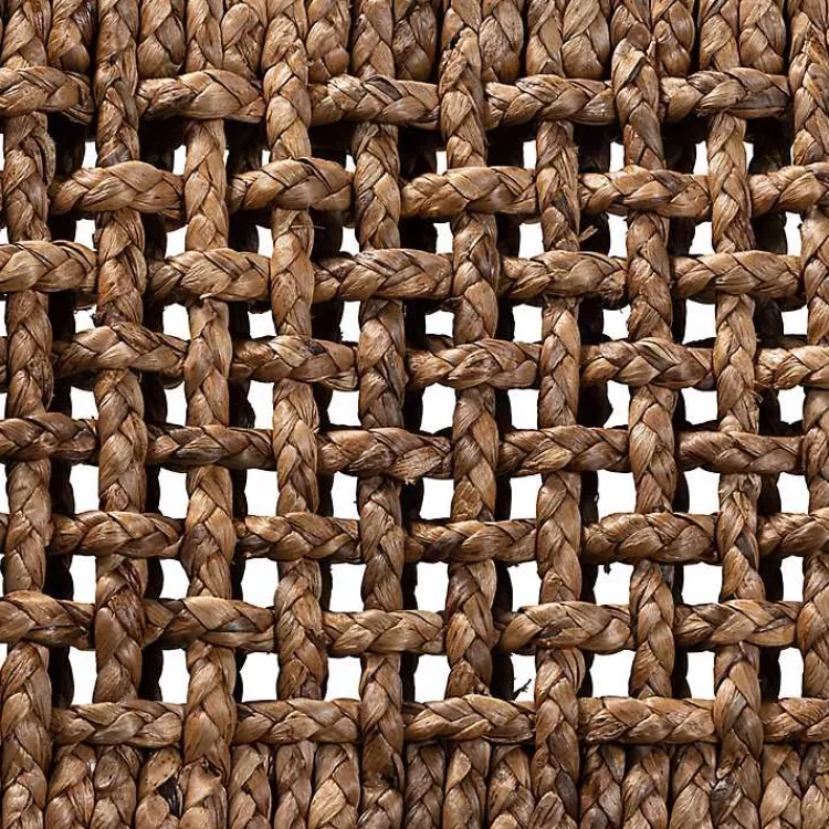 Bar Stools & Counter Height Stools-Kirklands Home Dark Mahogany Lattice Counter Stool Brown