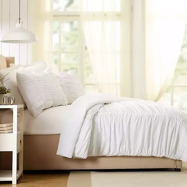 Comforters-Kirklands Home Emily 2-pc. Twin/Twin XL Comforter Set White