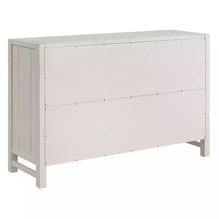 Dressers & Chests-Kirklands Home Arden Wood 6-Drawer Dresser White