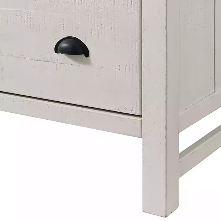 Dressers & Chests-Kirklands Home Arden Wood 6-Drawer Dresser White