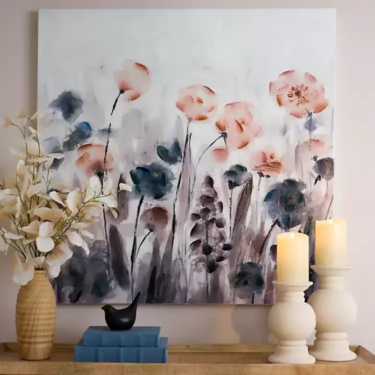 Canvas Art-Kirklands Home Dancing Floral Canvas Art Print