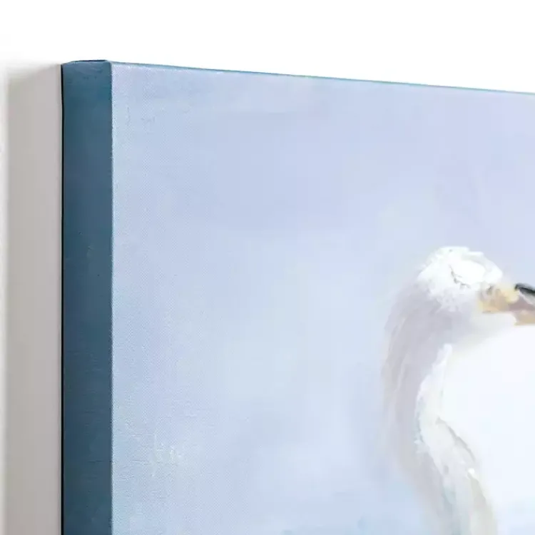 Canvas Art-Kirklands Home Seaside Egret Canvas Art Prints, Set of 2
