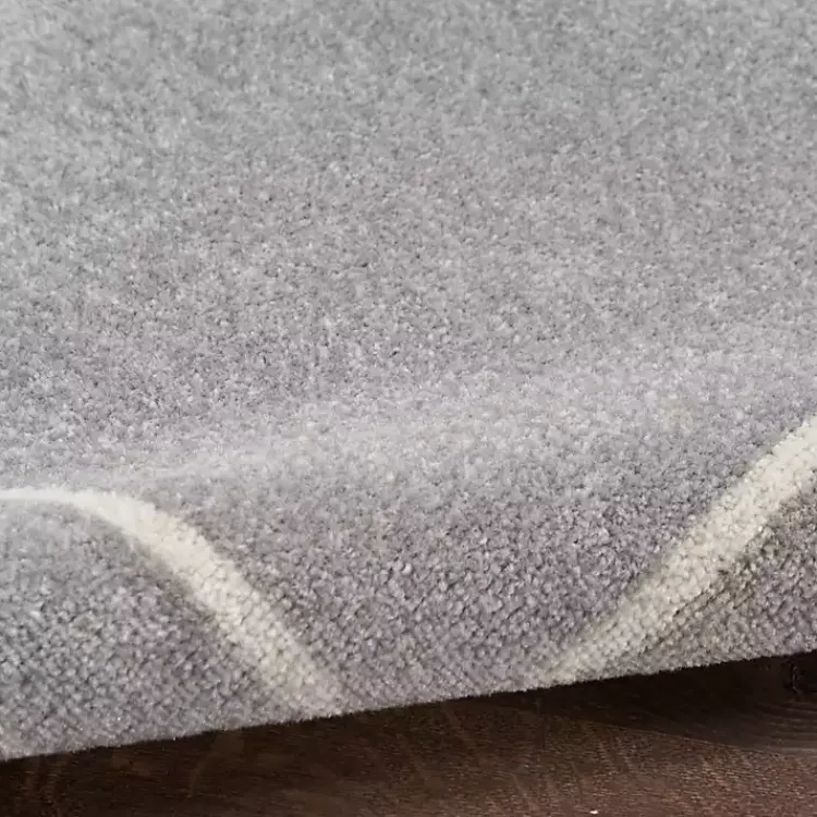 Outdoor Rugs-Kirklands Home Bordered Indoor/Outdoor Area Rug, 5x7 Gray