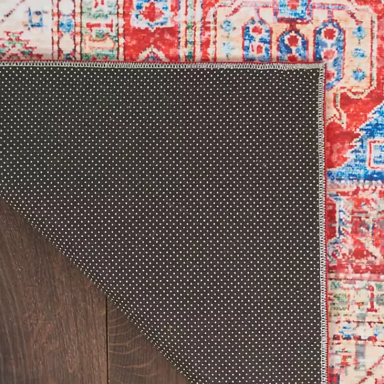 Area Rugs-Kirklands Home Fulton Traditional Area Rug, 7x10 Red