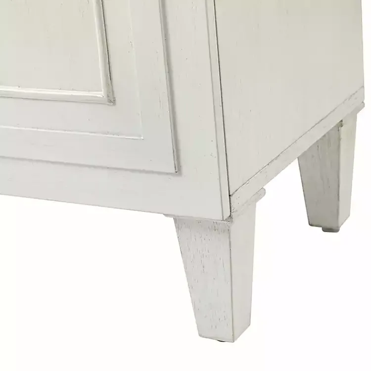 Cabinets & Sideboards-Kirklands Home Dietrich Wood 4-Door Sideboard White