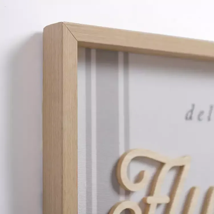 Wall Quotes & Signs-Kirklands Home Fluff and Fold Wood Wall Plaque