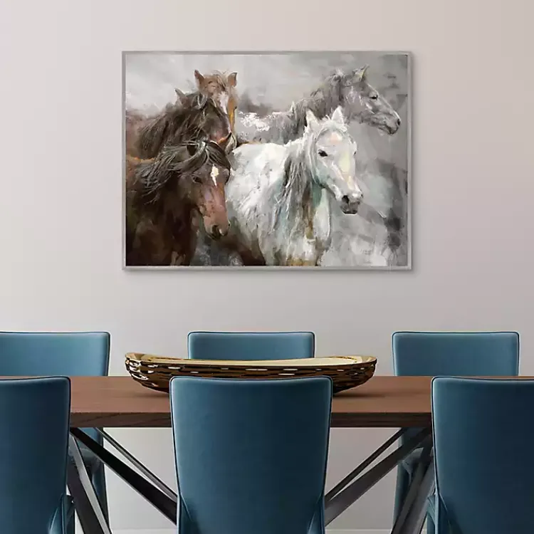 Framed Art-Kirklands Home Wild Ride Framed Canvas Art Print