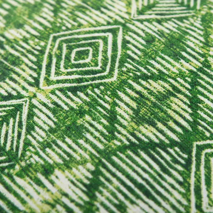 Outdoor Cushions & Pillows-Kirklands Home Geometric Diamonds Outdoor Pillow, 22 in. Green