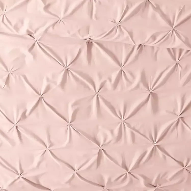 Duvets-Kirklands Home Blush Pinched 2-pc. Twin Duvet Cover Set Pink