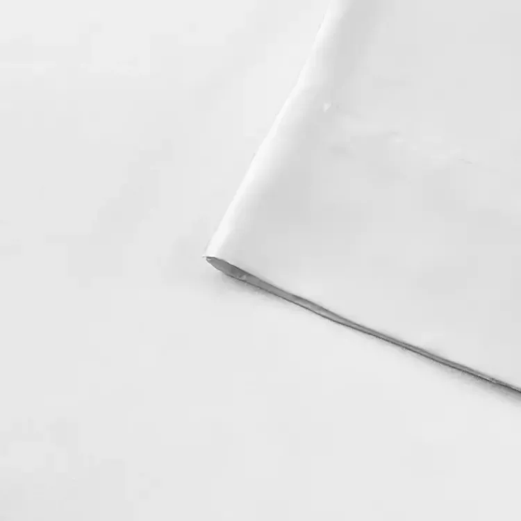 Bed Sheets-Kirklands Home Satin 6-pc. King Sheet Set White