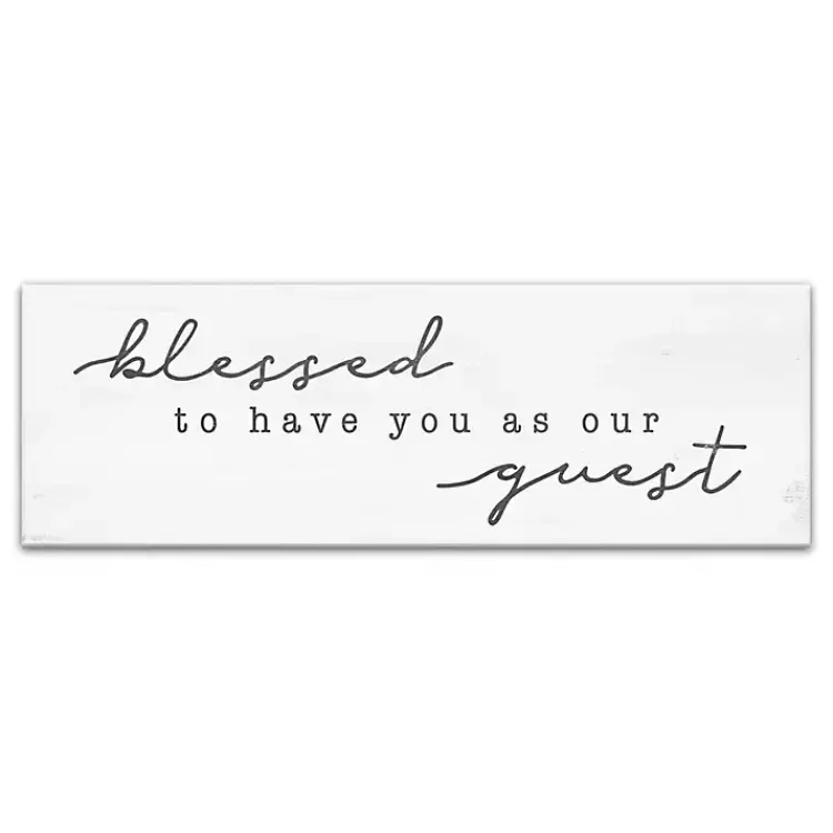 Wall Quotes & Signs-Kirklands Home Blessed to Have You Canvas Wall Plaque