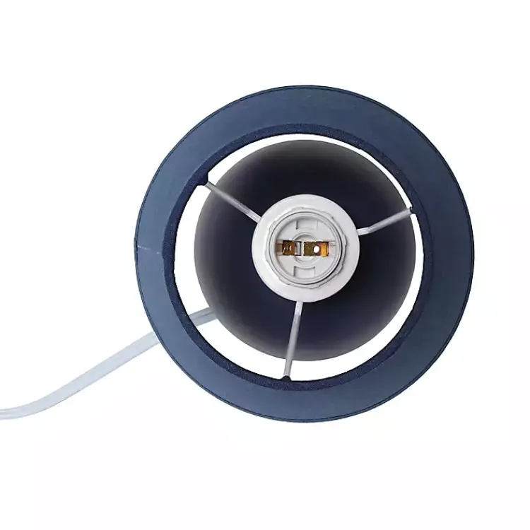 Table Lamps-Kirklands Home Petite Orb Ceramic Table Lamp Blue