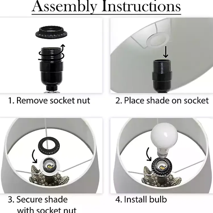 Table Lamps-Kirklands Home Brown Owl and Shade Table Lamp Green