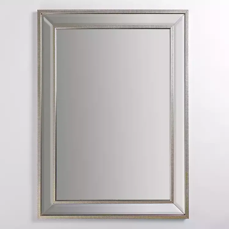 Decorative Mirrors-Kirklands Home Luxe Silver Wall Mirror, 43 in.