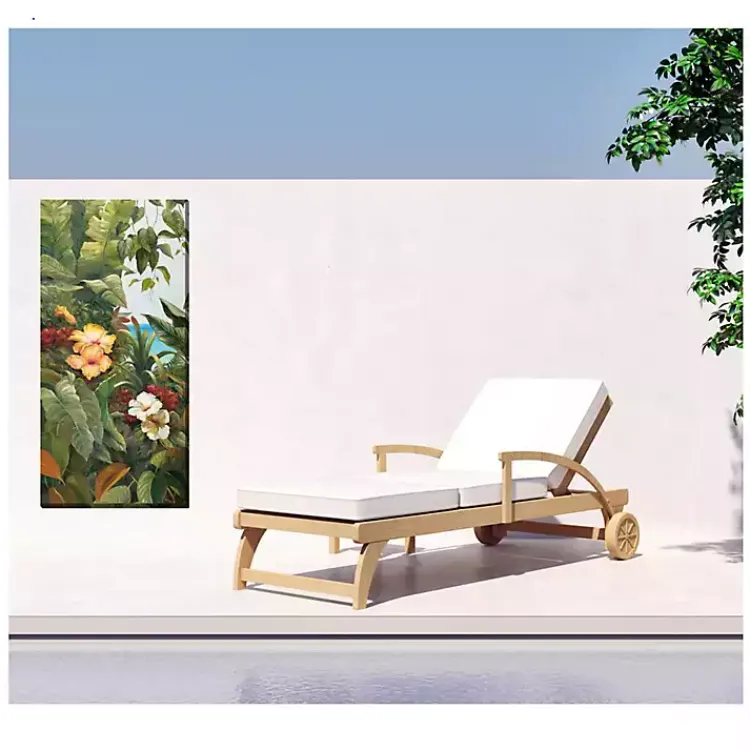 Outdoor Wall Decor-Kirklands Home Entwined I Outdoor Canvas Art Print Green