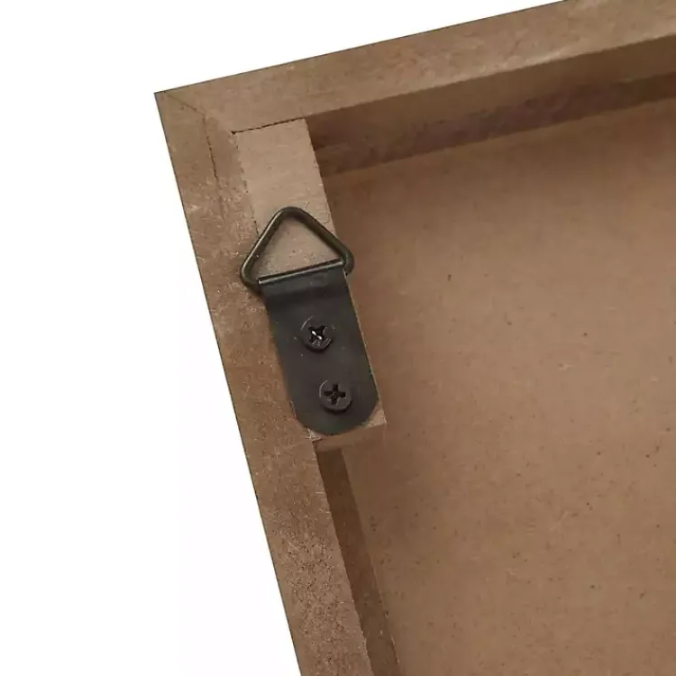 Wall Plaques-Kirklands Home Brown Wood Birch Palms Wall Plaques, Set of 2